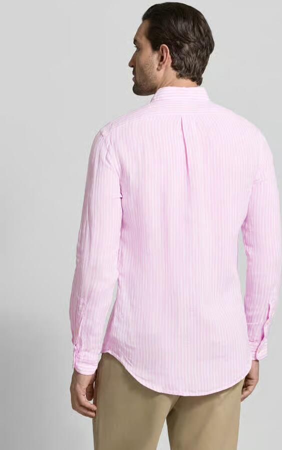 Polo Ralph Lauren Regular fit vrijetijdsoverhemd van puur linnen - Foto 2