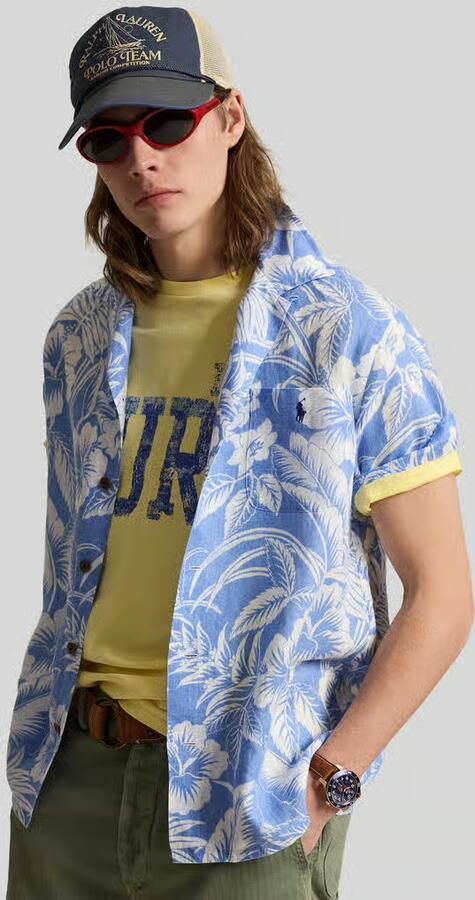 Polo Ralph Lauren regular fit vrijetijdsoverhemd van puur linnen - Foto 4