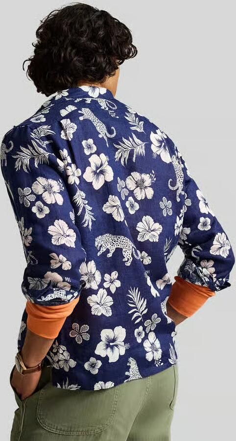 Polo Ralph Lauren regular fit vrijetijdsoverhemd van puur linnen
