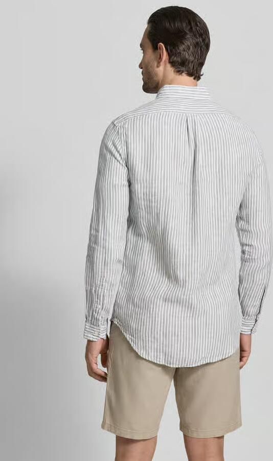 Polo Ralph Lauren Regular fit vrijetijdsoverhemd van puur linnen - Foto 4