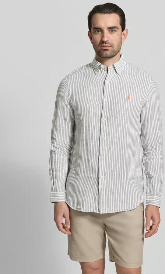 Polo Ralph Lauren Regular fit vrijetijdsoverhemd van puur linnen - Foto 3