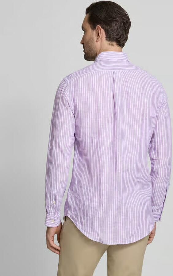 Polo Ralph Lauren Regular fit vrijetijdsoverhemd van puur linnen - Foto 2