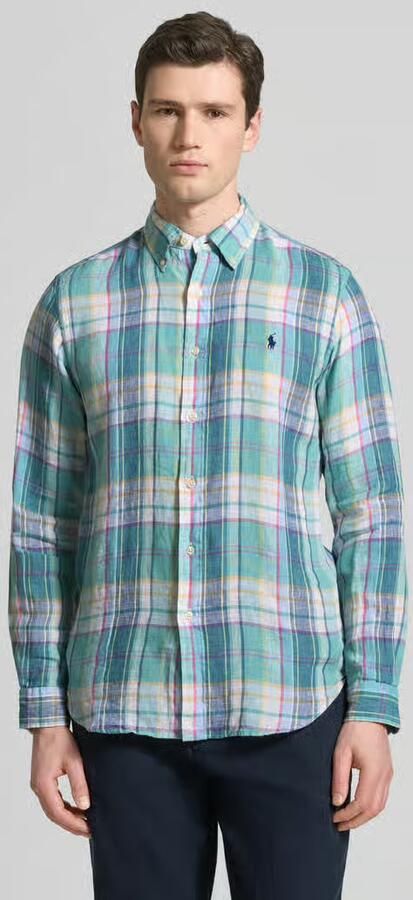 Polo Ralph Lauren regular fit vrijetijdsoverhemd van puur linnen - Foto 3