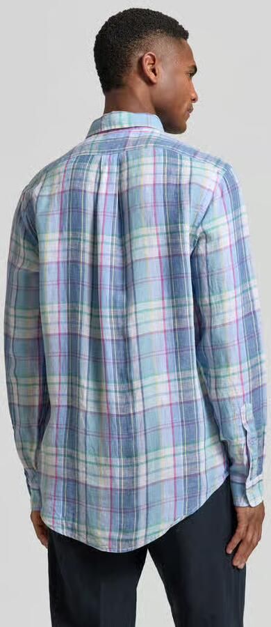 Polo Ralph Lauren regular fit vrijetijdsoverhemd van puur linnen