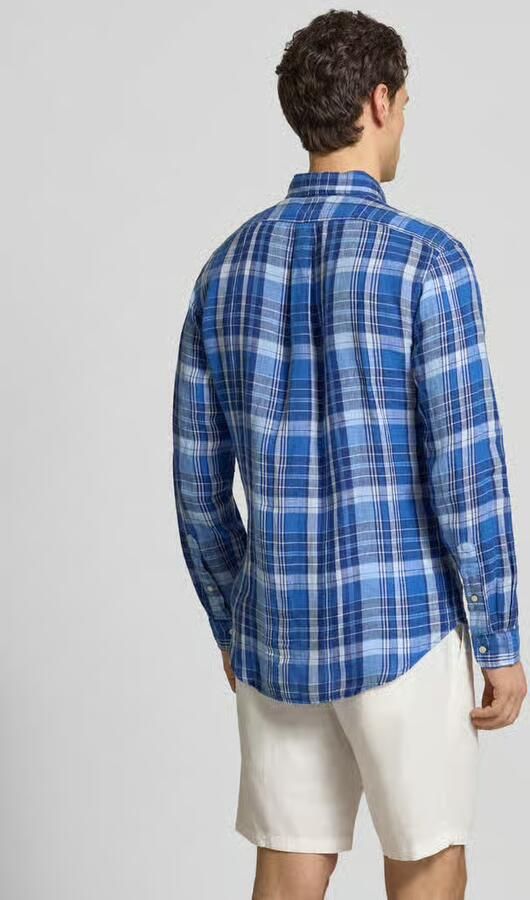 Polo Ralph Lauren Regular fit vrijetijdsoverhemd van puur linnen