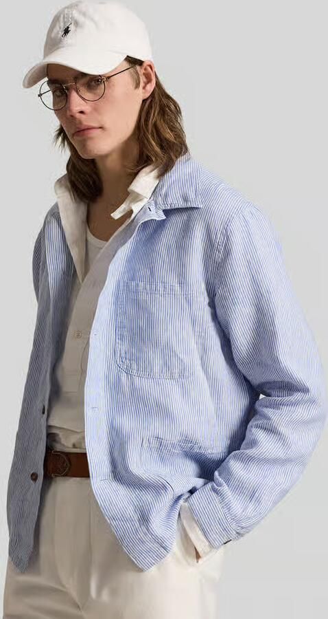 Polo Ralph Lauren regular fit vrijetijdsoverhemd van puur linnen - Foto 3