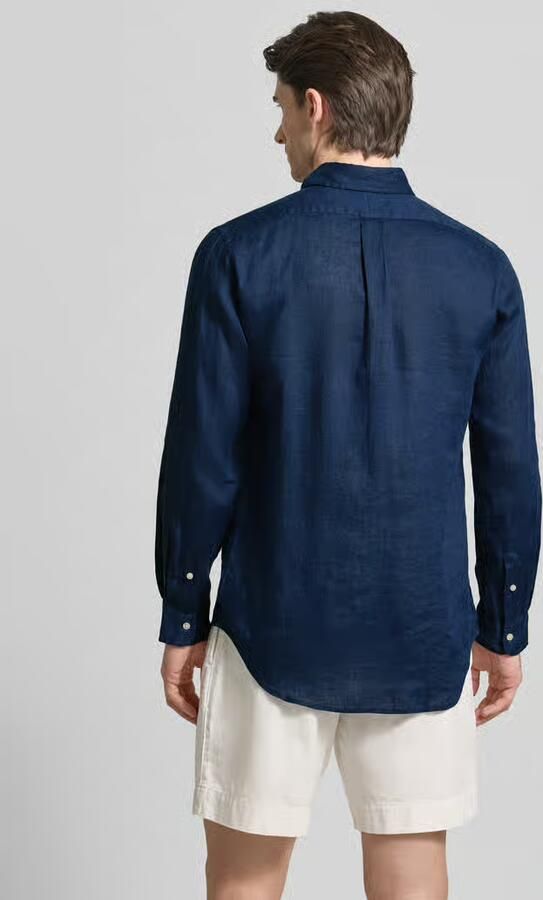 Polo Ralph Lauren Overhemd Lange Mouw CHEMISE COUPE DROITE EN LIN - Foto 3