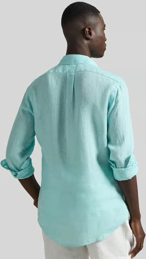 Polo Ralph Lauren Regular fit vrijetijdsoverhemd van puur linnen