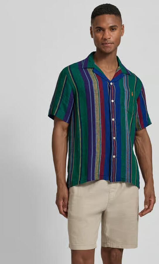 Polo Ralph Lauren regular fit vrijetijdsoverhemd van puur linnen - Foto 3