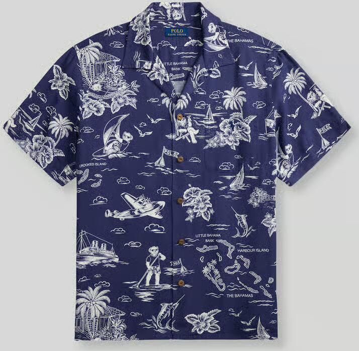 Polo Ralph Lauren regular fit vrijetijdsoverhemd van viscose - Foto 2