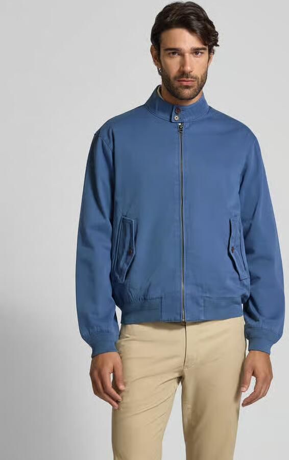 Polo Ralph Lauren Regular fit Windbreaker met opstaande kraag en labelstitching - Foto 2