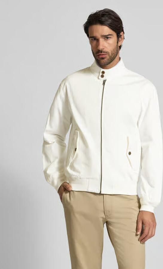 Polo Ralph Lauren Regular fit Windbreaker met opstaande kraag en labelstitching - Foto 4