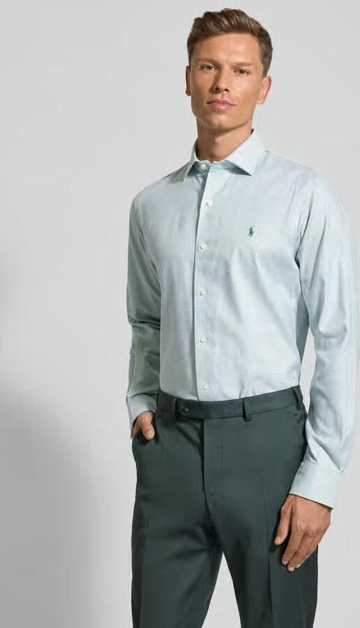 Polo Ralph Lauren Regular fit zakelijk overhemd met kentkraag - Foto 2