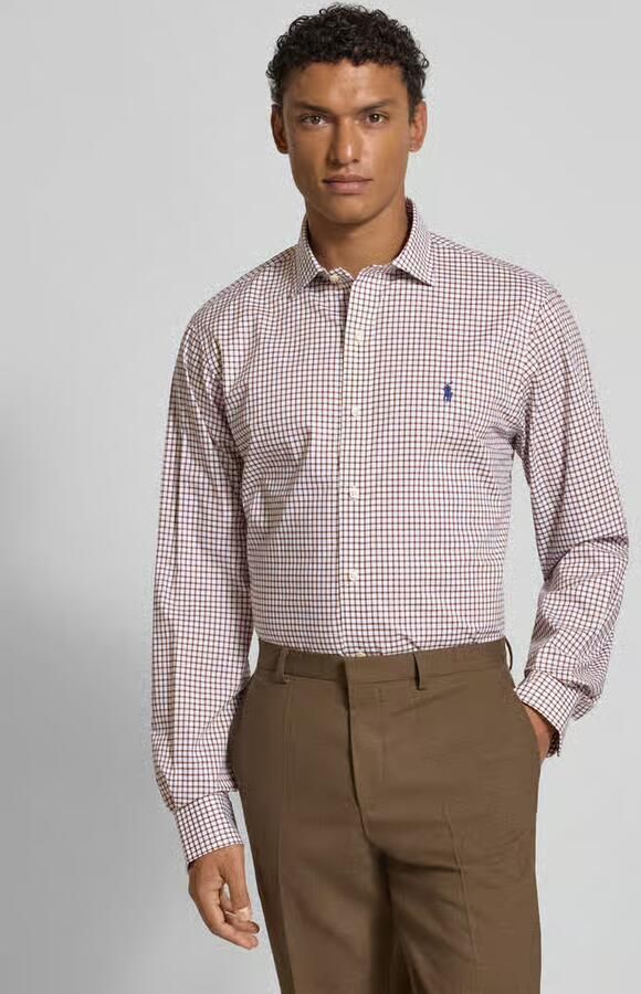 Polo Ralph Lauren Regular fit zakelijk overhemd met kentkraag - Foto 2