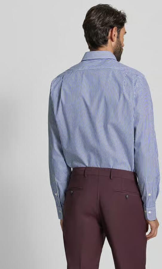 Polo Ralph Lauren Regular fit zakelijk overhemd met logostitching - Foto 4