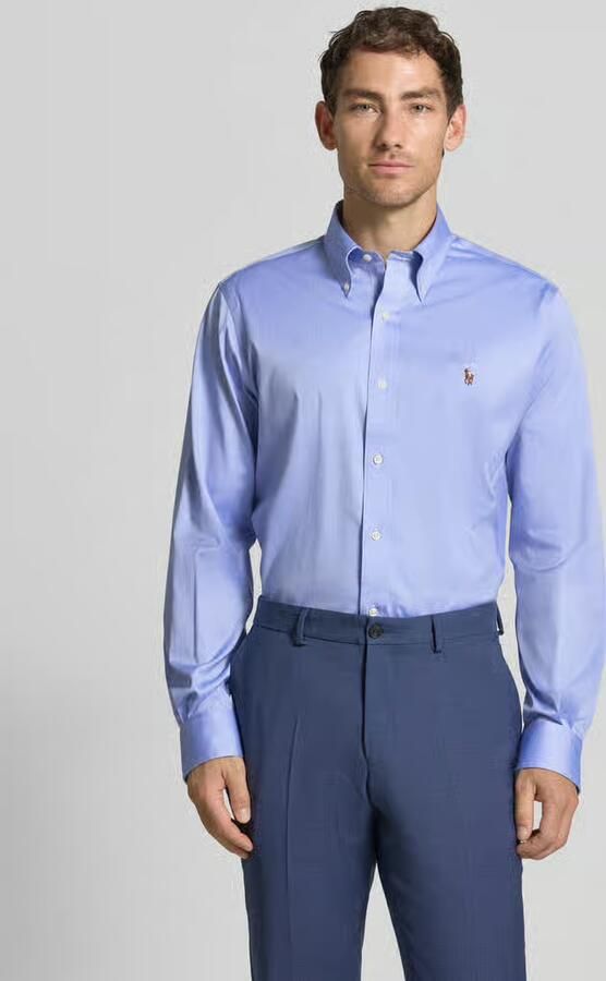 Polo Ralph Lauren Regular fit zakelijk overhemd met button-downkraag - Foto 7