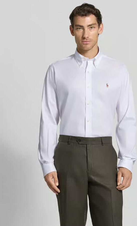 Polo Ralph Lauren Regular fit zakelijk overhemd met button-downkraag - Foto 5