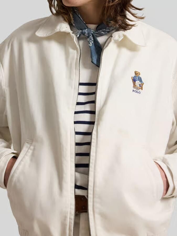Polo Ralph Lauren relaxed fit blouson met polo bear stitching model 'TEDDY BP'