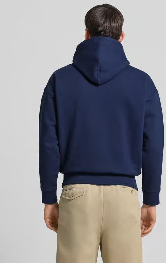 Polo Ralph Lauren Relaxed fit hoodie met labelstitching en kangoeroezak - Foto 2