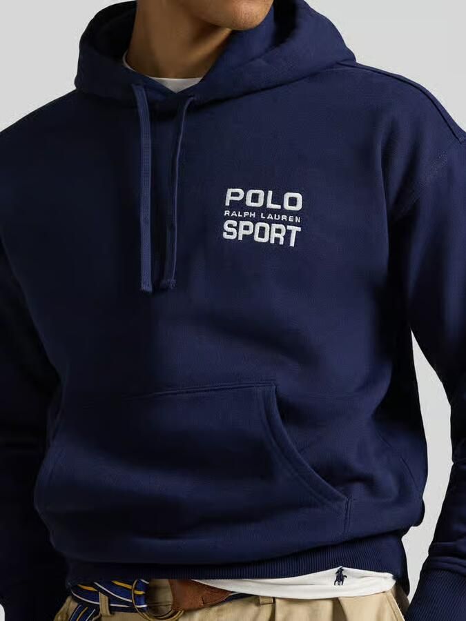 Polo Ralph Lauren Relaxed Fit Hoodie van katoenmix