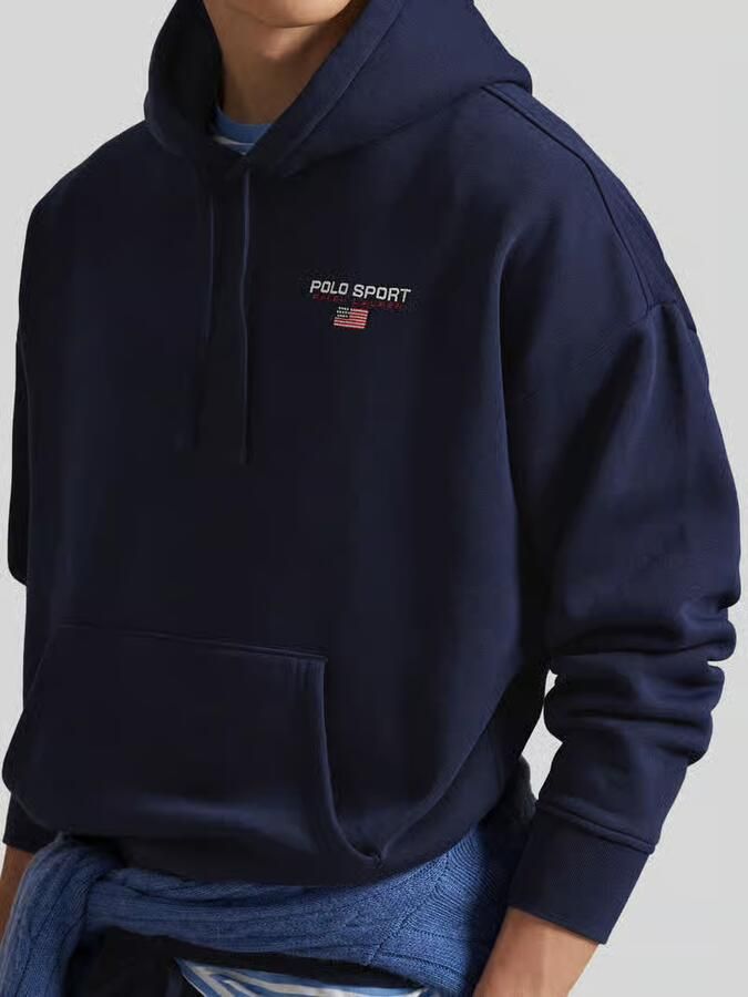 Polo Ralph Lauren Relaxed Fit Hoodie van katoenmix