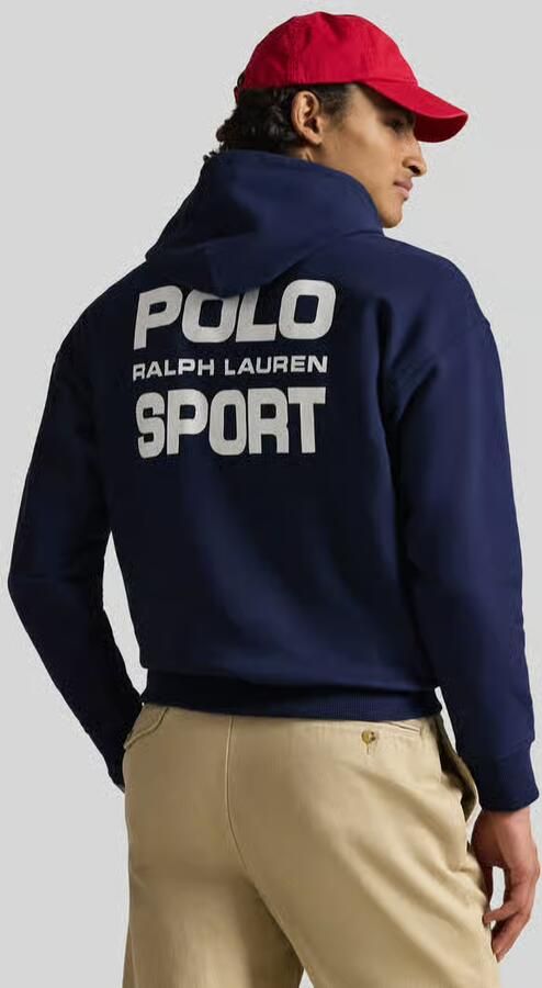 Polo Ralph Lauren Relaxed Fit Hoodie van katoenmix