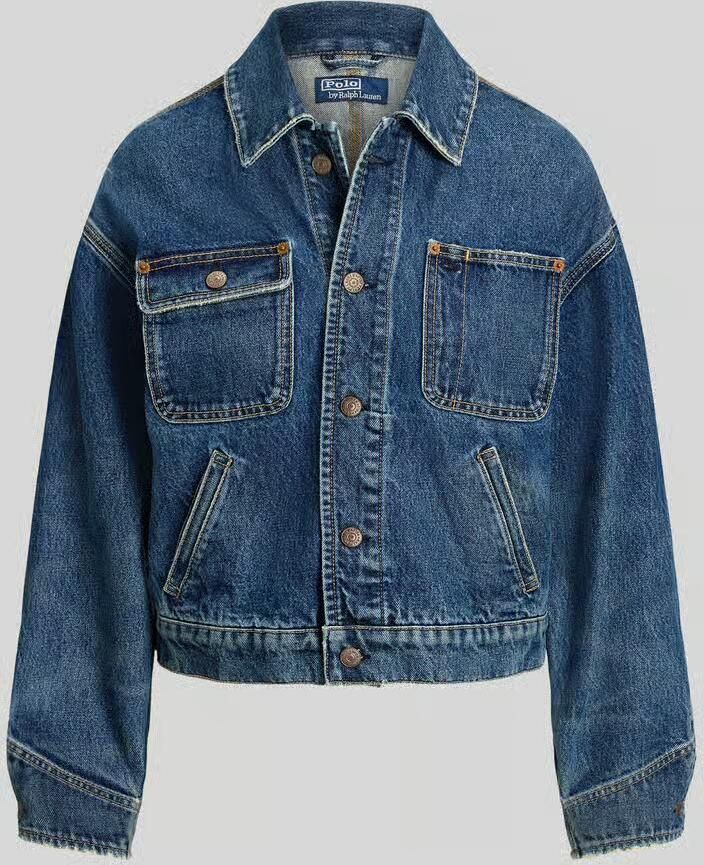 Polo Ralph Lauren Relaxed fit jeansjack van puur katoen