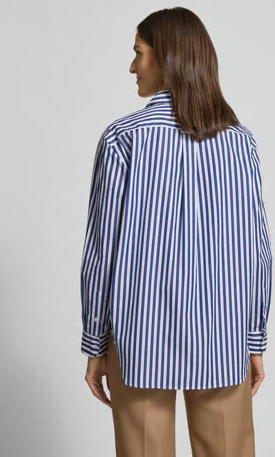 Polo Ralph Lauren Relaxed fit overhemdblouse met logostitching model 'Ligh' - Foto 5