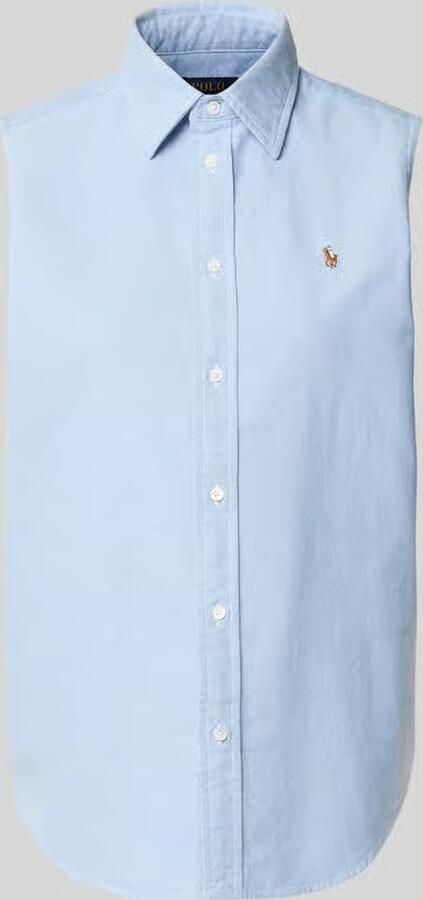 Polo Ralph Lauren Regular fit overhemdblouse in mouwloos design - Foto 2