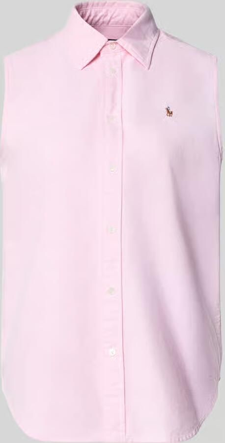 Polo Ralph Lauren Regular fit overhemdblouse in mouwloos design - Foto 2