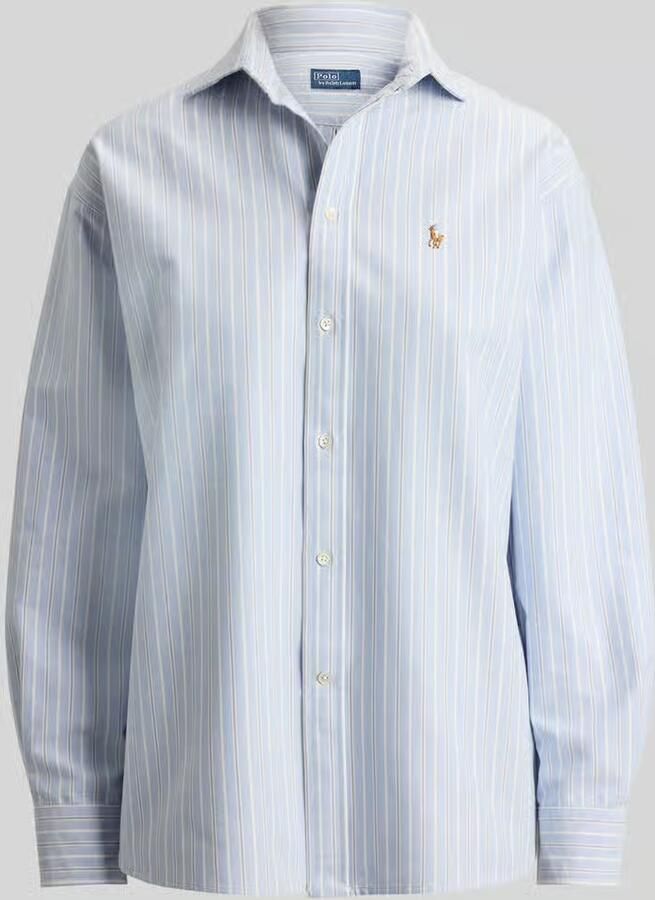 Polo Ralph Lauren relaxed fit overhemdblouse van puur katoen - Foto 2
