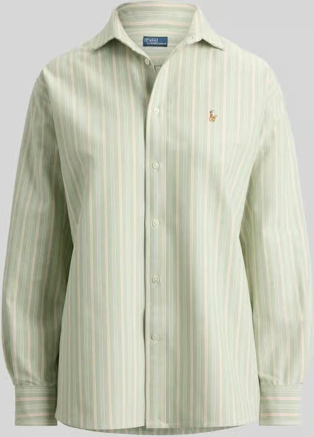 Polo Ralph Lauren relaxed fit overhemdblouse van puur katoen - Foto 2