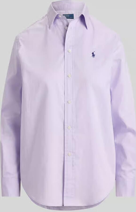 Polo Ralph Lauren relaxed fit overhemdblouse van puur katoen - Foto 2