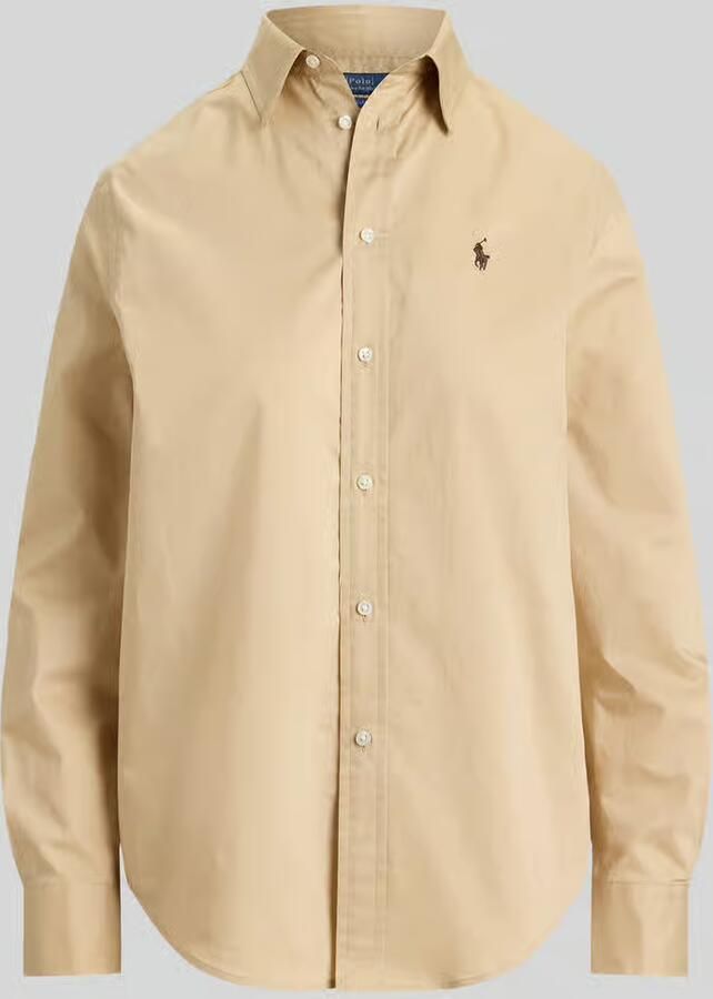 Polo Ralph Lauren relaxed fit overhemdblouse van puur katoen - Foto 2