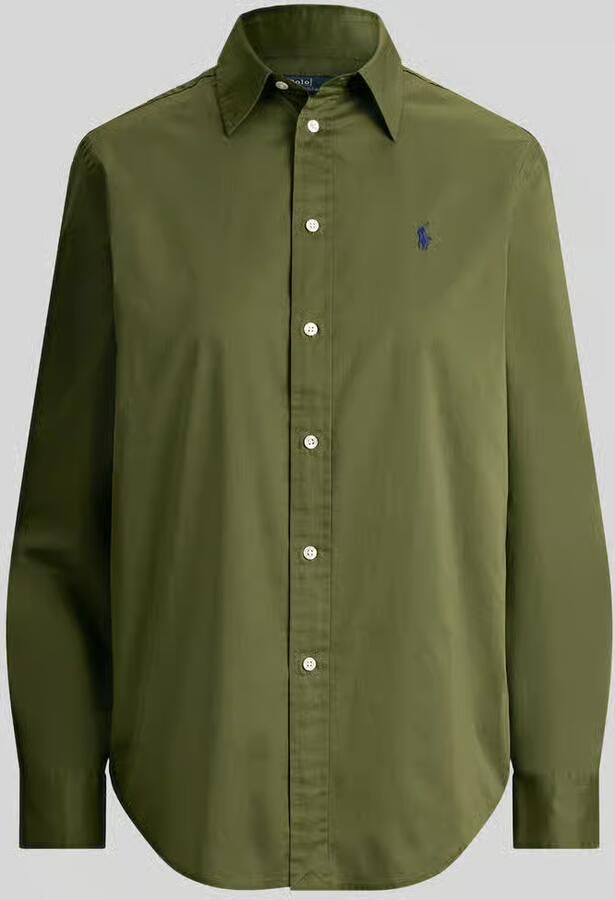 Polo Ralph Lauren relaxed fit overhemdblouse van puur katoen - Foto 2