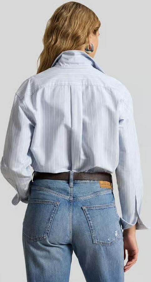 Polo Ralph Lauren relaxed fit overhemdblouse van puur katoen - Foto 2