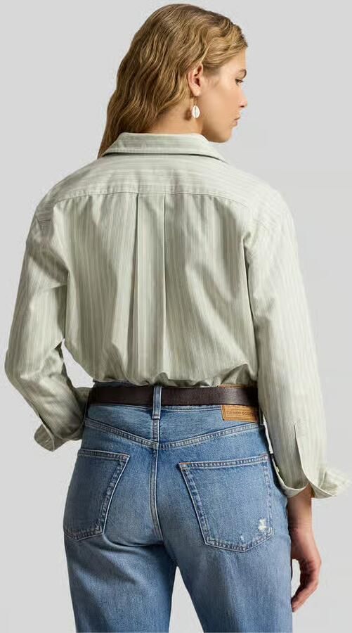 Polo Ralph Lauren relaxed fit overhemdblouse van puur katoen - Foto 3