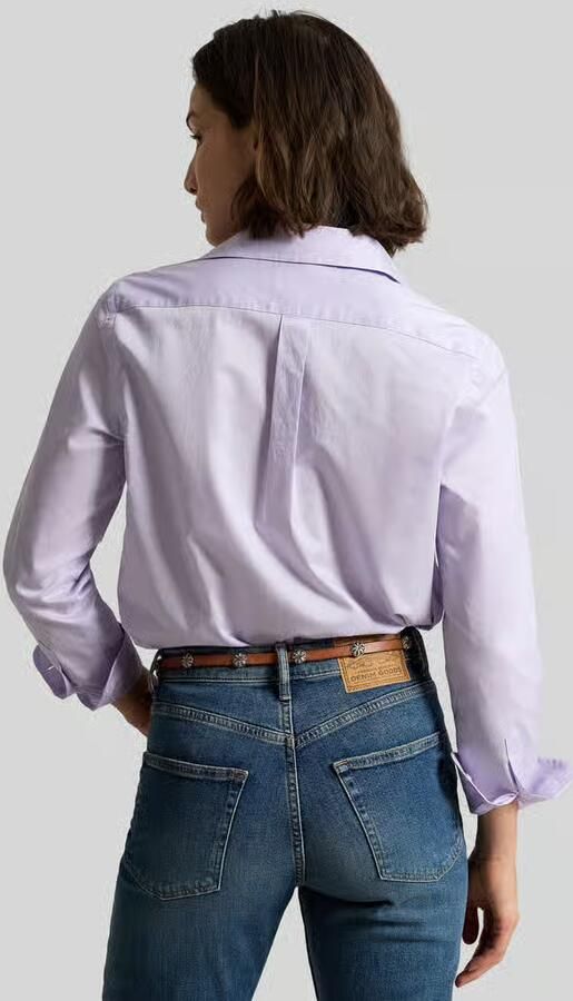 Polo Ralph Lauren relaxed fit overhemdblouse van puur katoen - Foto 2