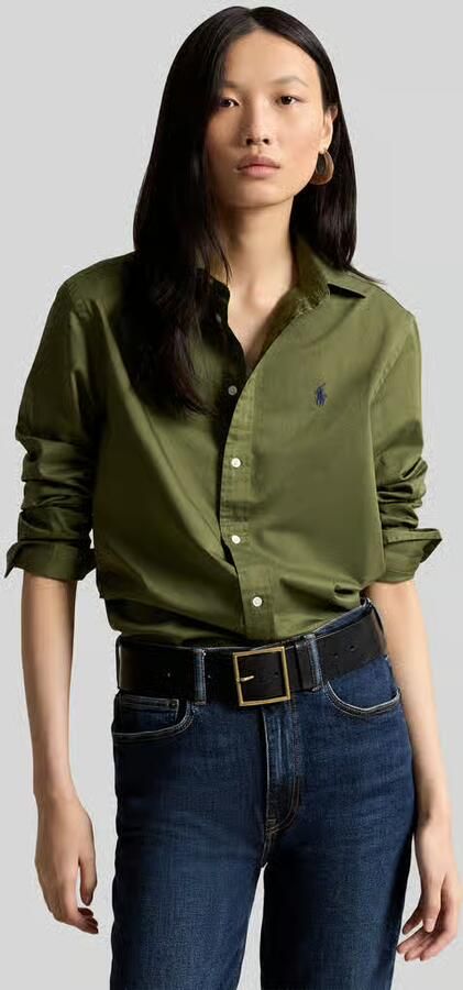 Polo Ralph Lauren relaxed fit overhemdblouse van puur katoen - Foto 3