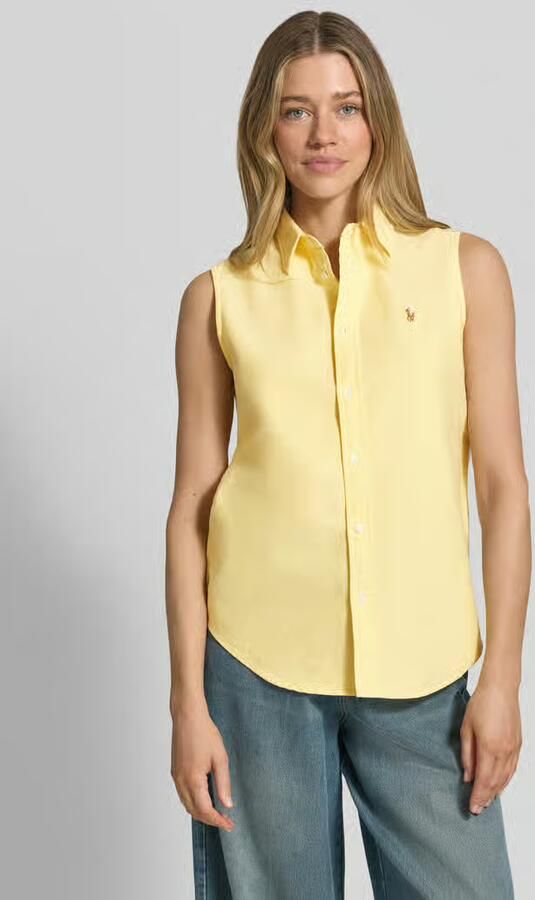 Polo Ralph Lauren relaxed fit overhemdblouse van puur katoen - Foto 3