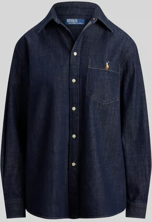 Polo Ralph Lauren relaxed fit overhemdblouse van puur katoen
