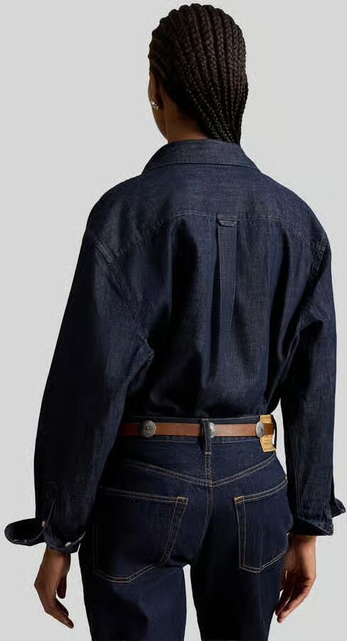 Polo Ralph Lauren relaxed fit overhemdblouse van puur katoen - Foto 3