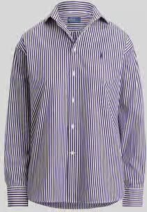 Polo Ralph Lauren relaxed fit overhemdblouse van puur katoen met logostitching