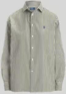 Polo Ralph Lauren relaxed fit overhemdblouse van puur katoen met logostitching