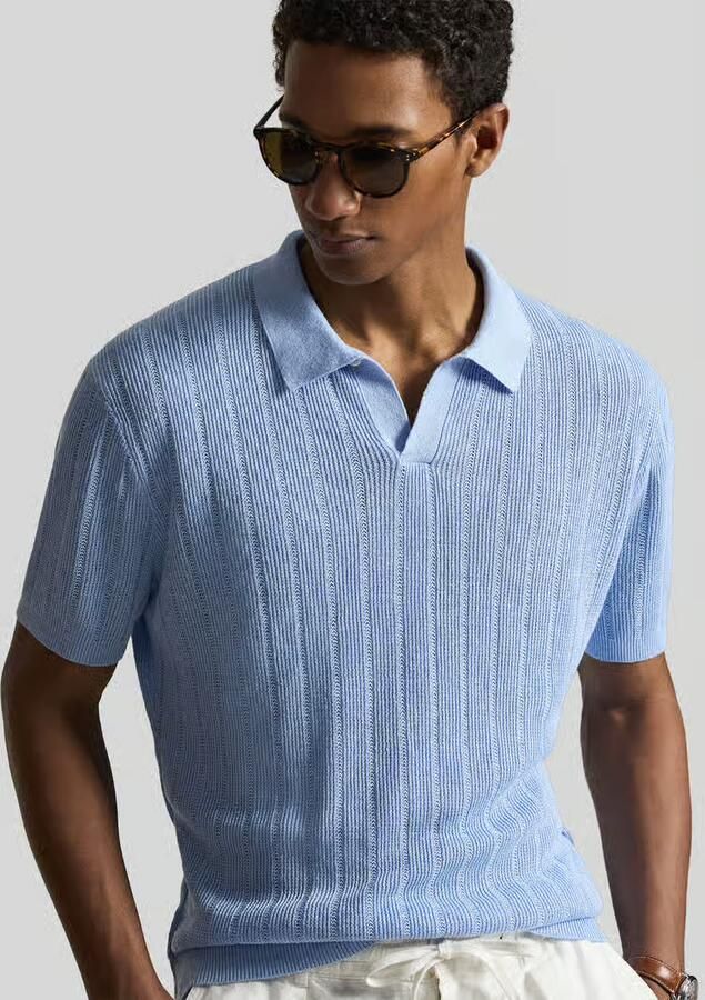 Polo Ralph Lauren relaxed fit poloshirt van 100% linnen