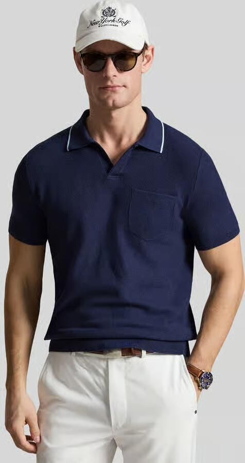 Polo Ralph Lauren relaxed fit poloshirt van katoenmix - Foto 2