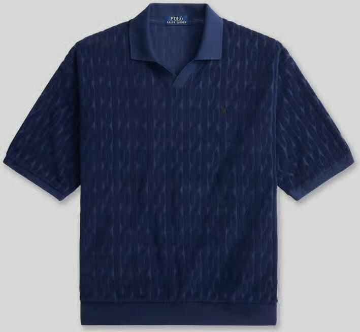 Polo Ralph Lauren relaxed fit poloshirt van pure katoen in tricotlook - Foto 2
