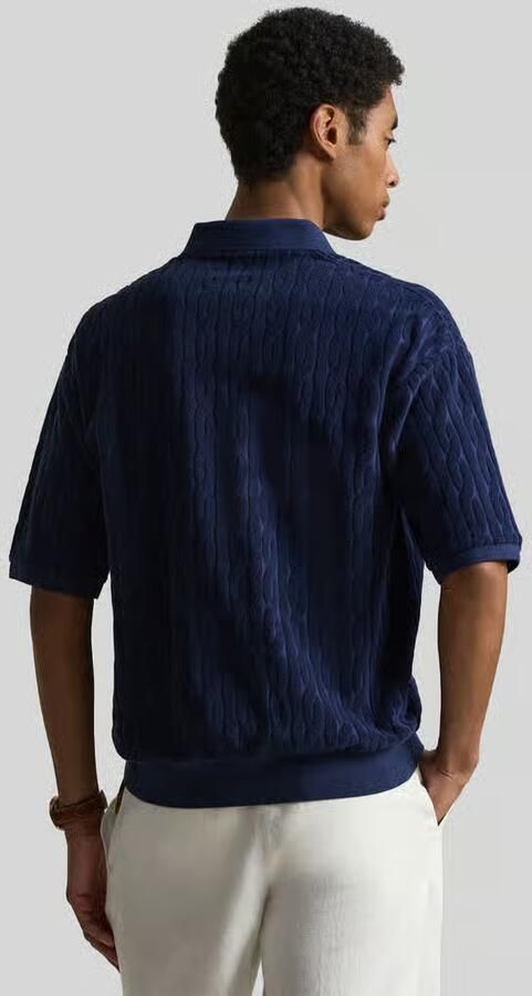 Polo Ralph Lauren relaxed fit poloshirt van pure katoen in tricotlook - Foto 3