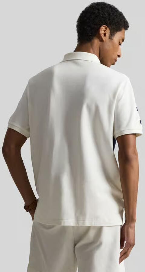 Polo Ralph Lauren relaxed fit poloshirt van puur katoen met contraststrepen - Foto 2