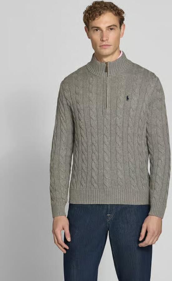 Polo Ralph Lauren Grijze Wol Kasjmier Sweatshirt Grijs Heren - Foto 6